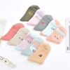 Wholesale of new autumn and winter colorful cotton socks for women, mid-calf socks for women, striped women's socks and cartoon pattern socks details Picture